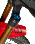 FOX guardabarros - MTB MUD FENDER - rojo