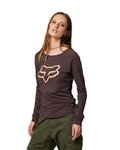 FOX camiseta de manga larga - BOUNDARY LADY - marrón
