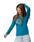 FOX camiseta de manga larga - BOUNDARY LADY - azul