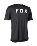 FOX jersey de manga corta - RANGER MOTH - negro