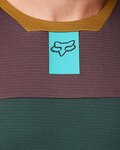 FOX maillot de invierno de manga larga - DEFEND FOXHEAD - verde