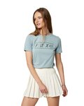 FOX Camiseta de manga corta - PINNACLE LADY - gris