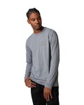 FOX camiseta de manga larga - FINISHER - gris