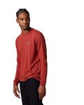 FOX camiseta de manga larga - FINISHER - rojo