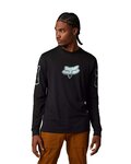 FOX camiseta de manga larga - VIZEN DRIRELEASE® - negro