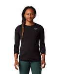 FOX jersey de manga corta - RANGER 3/4 LADY - negro