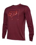 FOX maillot de invierno de manga larga - RANGER TRED - granate