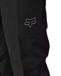 FOX pantalones largos sin tirantes - DEFEND 3-LAYER WATER - negro