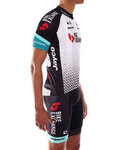 GIORDANA pantalones cortos de tirantes - BIKE EXCHANGE 2021 - negro