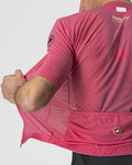 CASTELLI jersey de manga corta - GIRO '21 MAGLIA ROSA - rosa
