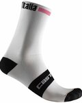 CASTELLI calcetines clásicos - GIRO D'ITALIA 2021 - blanco/negro