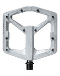 CRANKBROTHERS pedales - STAMP 2 LARGE - plateado