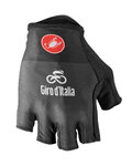 CASTELLI guantes de dedos cortos - GIRO D'ITALIA - negro