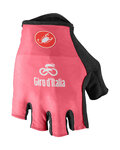 CASTELLI guantes de dedos cortos - GIRO D'ITALIA - rosa