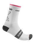 CASTELLI calcetines clásicos - GIRO 2019 - blanco