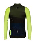 GOBIK maillot de invierno de manga larga - COBBLE - antracita/verde/azul