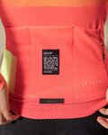 GOBIK maillot de invierno de manga larga - COBBLE LADY - naranja/rosa