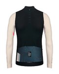 GOBIK maillot de invierno de manga larga - PACER BLEND - azul/negro/marfil