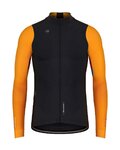 GOBIK chaqueta aislante - MIST BLEND - negro/naranja
