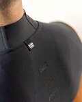 GOBIK chaqueta aislante - MIST BLEND - negro/naranja