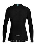 GOBIK camiseta de manga larga - WINTER MERINO LADY - negro
