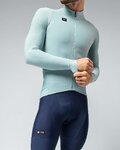GOBIK maillot de invierno de manga larga - PACER SOLID - verde claro