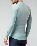 GOBIK maillot de invierno de manga larga - PACER SOLID - verde claro