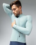 GOBIK maillot de invierno de manga larga - PACER SOLID - verde claro