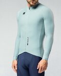 GOBIK maillot de invierno de manga larga - PACER SOLID - verde claro