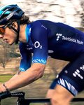 GOBIK jersey de manga corta - MOVISTAR 2023 - blanco/azul