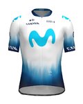 GOBIK jersey de manga corta - ODYSSEY MOVISTAR TEAM THE ICEBERG TDF23 - azul/blanco