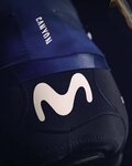 GOBIK pantalones cortos de tirantes - MOVISTAR 23 LIMITED  - azul/blanco