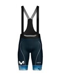 GOBIK pantalones cortos de tirantes - MATT MOVISTAR TEAM THE ICEBERG TDF23 - K10 - blanco/azul