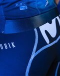 GOBIK pantalones cortos de tirantes - MATT MOVISTAR TEAM THE ICEBERG TDF23 - K10 - blanco/azul