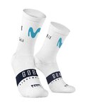 GOBIK calcetines clásicos - MOVISTAR LIGHTWEIGHT - blanco/azul