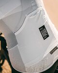GOBIK jersey de manga corta - CARRERA 2.0 MOON - blanco