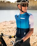 GOBIK jersey de manga corta - STARK COBALT - negro/azul/blanco