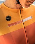GOBIK jersey de manga corta - STARK NECTAR - verde/naranja/blanco