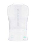 GOBIK camiseta sin mangas - SECOND SKIN - blanco