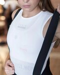 GOBIK camiseta sin mangas - LIMBER SKIN ICE W - blanco