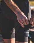 GOBIK pantalones cortos de tirantes - COMMANDER K7 - negro