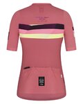 GOBIK jersey de manga corta - STARK LADY - granate/rosa/amarillo