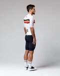 GOBIK jersey de manga corta - ATTITUDE 2.0 - negro/naranja/blanco/granate