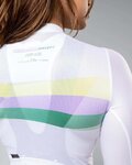 GOBIK jersey de manga corta - ATTITUDE 2.0 LADY - púrpura/verde/blanco/amarillo