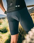 GOBIK pantalones cortos de tirantes - ABSOLUTE 5.0 K10 - gris