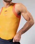 GOBIK camiseta sin mangas - SECOND SKIN - naranja/amarillo