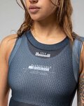 GOBIK camiseta sin mangas - SECOND SKIN LADY - antracita/gris