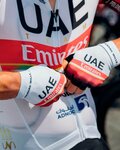 GOBIK guantes de dedos cortos - UAE 2022 RIVAL - rojo/blanco