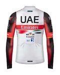 GOBIK maillot de invierno de manga larga - UAE 2022 PACER - blanco/rojo