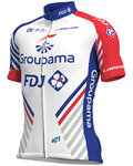 ALÉ jersey de manga corta - GROUPAMA FDJ 2018 - blanco/azul/rojo